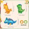Dinosaur Balloons - 7 Pcs Baby Dinosaur Foil, Giant Dino Animal for Birthday Party Decoration